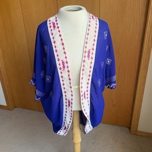 Marineblu Kimono Boho Festival